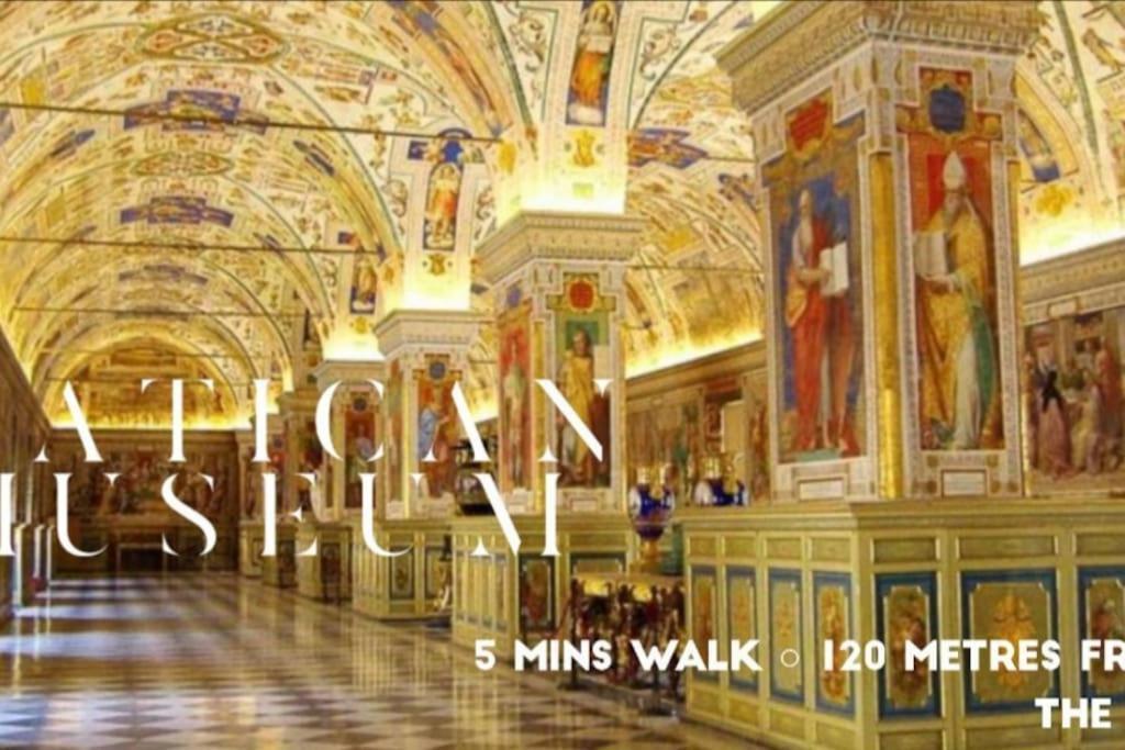 Grazioso Ai Musei Vaticani Lejlighed *